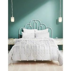 Anthropologie Velvet Emery 3 Piece Queen Set